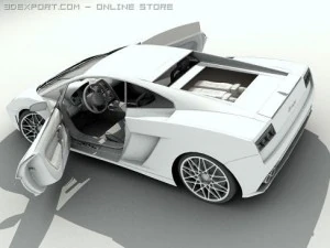 lambo gallardo lp 560 4 3D Model