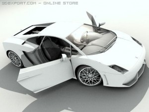 lambo gallardo lp 560 4 3D Модель