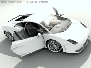 lambo gallardo lp 560 4 3D Model