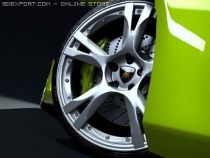 lambo gallardo spyder 3D-Modell