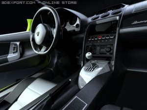 lambo gallardo spyder 3D-Modell