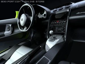 lambo gallardo spyder 3D Model