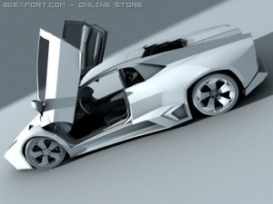 lambo reventon 3D Model
