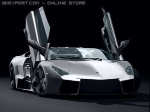 lambo reventon roadster 3Dモデル
