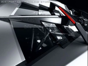 lambo reventon roadster 3D Model