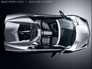 lambo reventon roadster 3D Model
