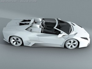 lambo reventon roadster 3Dモデル