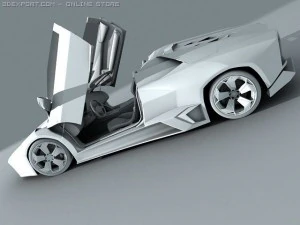 lambo reventon roadster 3D Model