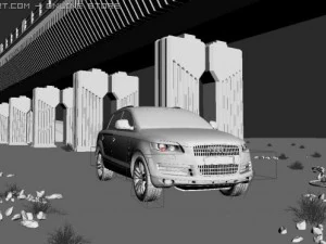 audi q7 3D Model