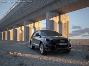 audi q7 3D Model