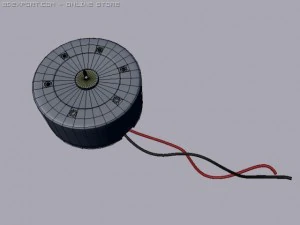 electric engine 3D Model