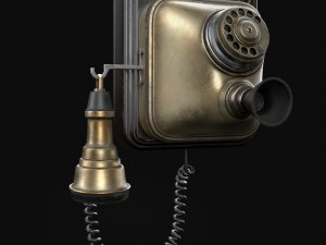 VintagePhone Model 3D