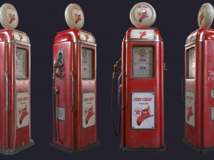 Gaspump 3D Model