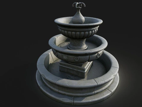 Fountain 3D Model