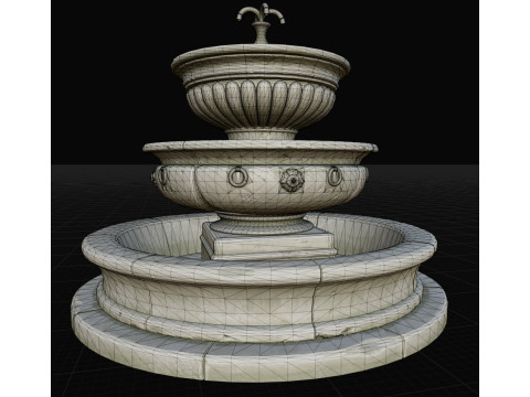 Fountain Modello 3D
