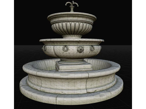 Fountain 3D Model