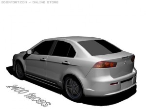 lancer x 3D Model