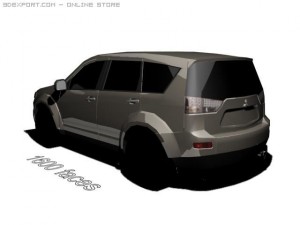 outlander Modelo 3D