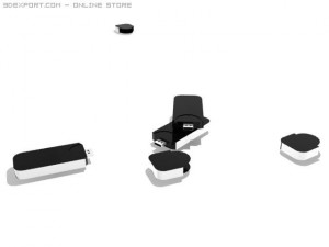 usb flash drive 3D Model