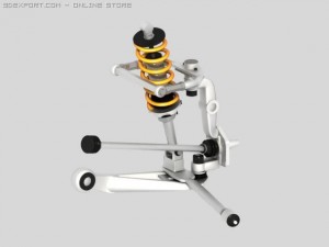 suspension bracket 3D Model