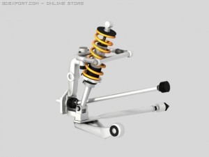 suspension bracket 3D Model