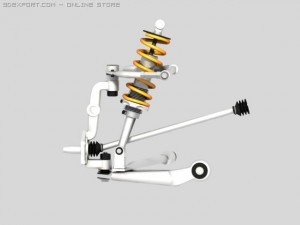 suspension bracket 3D Model