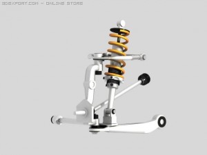 suspension bracket 3D Model