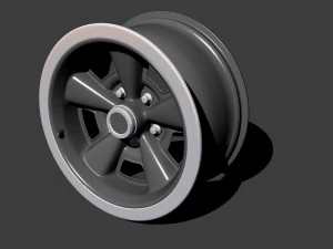 시보레 70년대 림 3D 모델