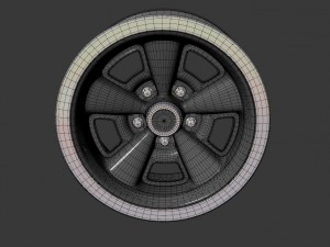 chevrolet 70ties rim 3D 모델