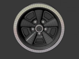 chevrolet 70ties rim 3D Model