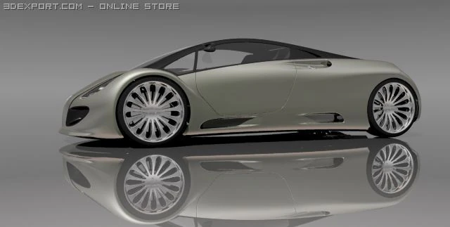 peugeot 909 v8 3D Model .c4d .max .obj .3ds .fbx .stl .blend