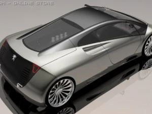 peugeot 909 v8 3D Model