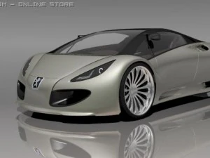 peugeot 909 v8 3D Model