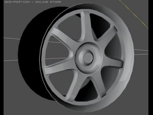 2 rims 3D Модель