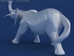 elephant Model 3D