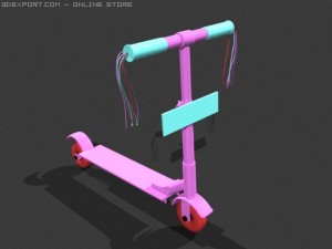 kick bike Modèle 3D
