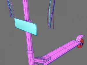 kick bike 3D Model