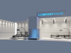 exhibition stall 02 3D-Modell
