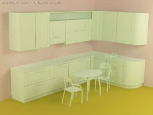 cozinha Modelo 3D