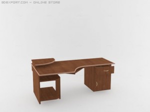 computer table Modelo 3D
