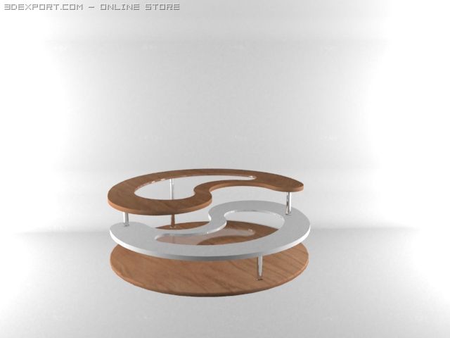 table 3D Model .c4d .max .obj .3ds .fbx .stl .blend 