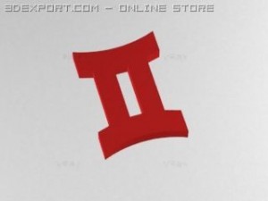 zodiacal signs Modelo 3D