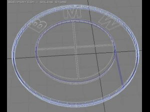 bmw badge 3D Model