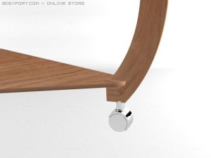 triangular table 3D 모델
