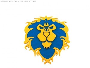 emblem alliance wow Model 3D