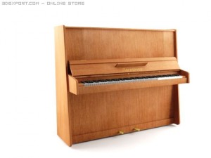 piano Model 3D