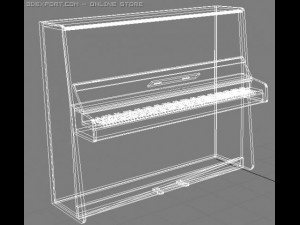piano 3Dモデル