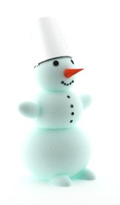 snowman 3D Model .c4d .max .obj .3ds .fbx .stl .blend 