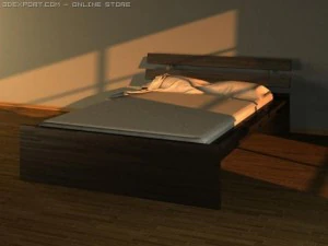 adegan kamar tidur Model 3D