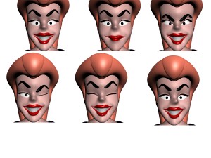 cartoon witch rigged Modelo 3D